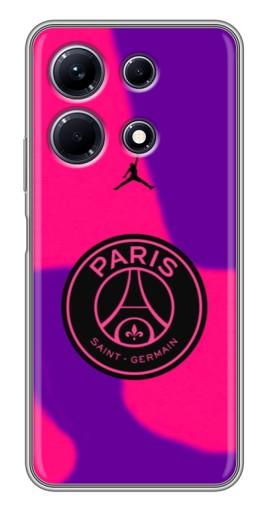 Чехол с принтом "Яркий лого PSG" для Infinix Note 30