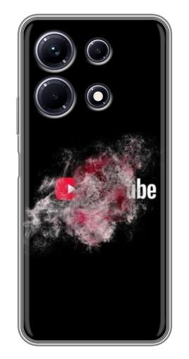 Чехол с печатью "Яркий Ютуб" для Infinix Note 30