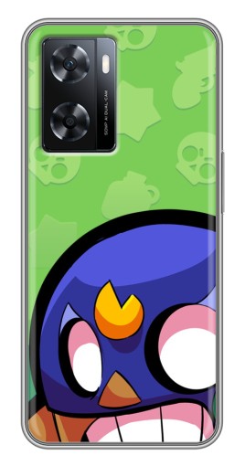 Чехол с печатью "Боец в маске" для Oppo A77