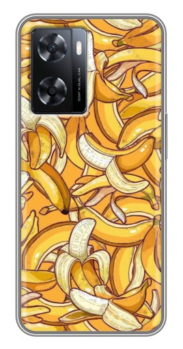 Чехол с печатью "Фон бананов" для Oppo A77