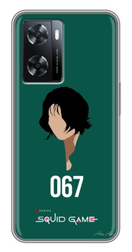 Силиконовый чехол с изображением "Игрок 067" для Oppo A77
