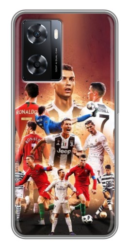 Чехол с принтом "Карьера Криштану" для Oppo A77