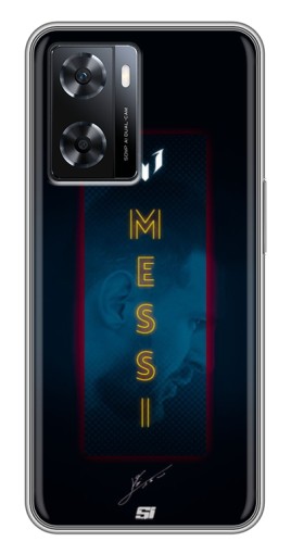 Чехол с картинкой "Логотип Месси" для Oppo A77