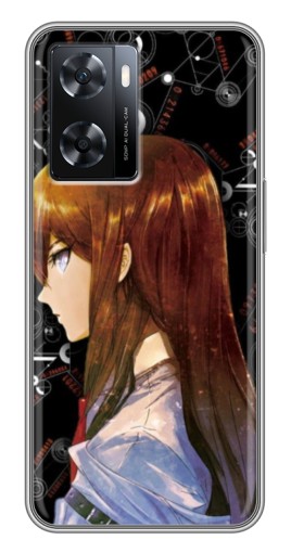 Силиконовый чехол с изображением "Макисе" для Oppo A77