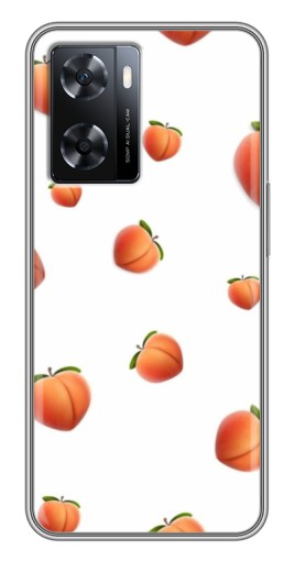 Чехол с картинкой "Маленькие персики" для Oppo A77