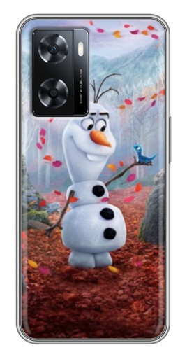 Чехол с печатью "Олаф" для Oppo A77