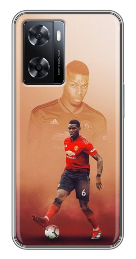 Чехол с картинкой "Pogba с Манчестера" для Oppo A77