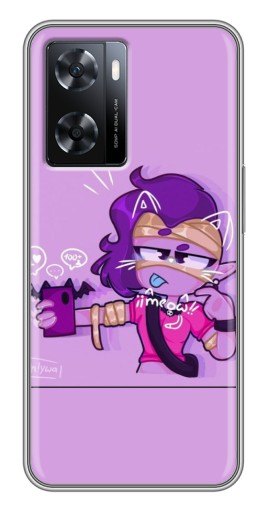 Чехол с печатью "Селфи Emz" для Oppo A77