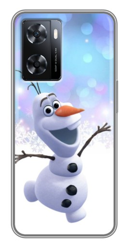 Чехол с печатью "Снеговик Олаф" для Oppo A77