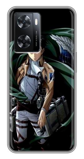 Силиконовый чехол с изображением "Солдат Леви" для Oppo A77