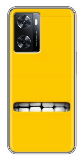 Чехол с печатью "Зубы миньона" для Oppo A77