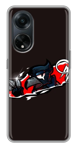 Чехол с принтом "Ассасин Ворон" для Oppo A98