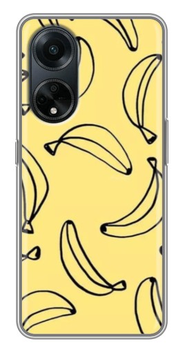 Чехол с печатью "Бананчики" для Oppo A98