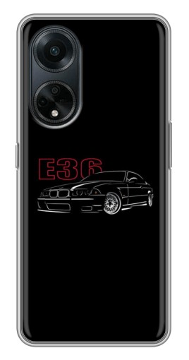 Чехол с печатью "BMW E36" для Oppo A98