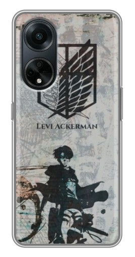 Чехол с печатью "Капитан Леви" для Oppo A98