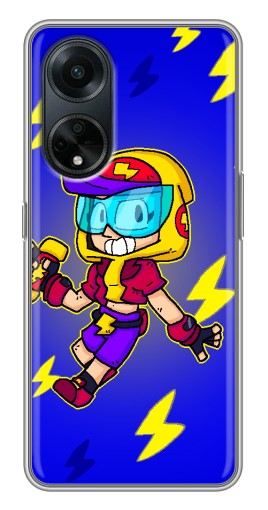 Чехол с печатью "Молниеносная MAX" для Oppo A98