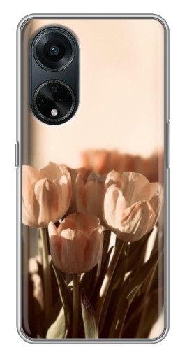 Чехол с принтом "Тюльпаны на солнце" для Oppo A98