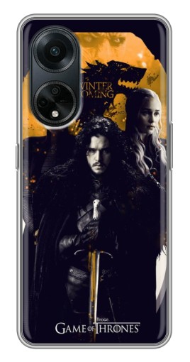 Чехол с принтом "Winter Coming" для Oppo A98