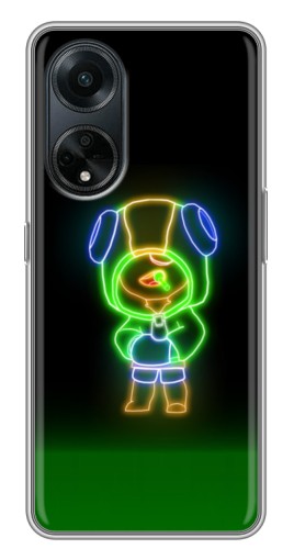 Чехол с картинкой "Яркий Леон" для Oppo A98