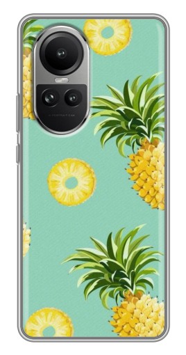 Чехол с картинкой "Ананасик" для Oppo Reno 10