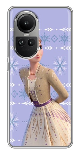 Силиконовый чехол с изображением "Анна" для Oppo Reno 10