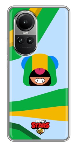 Чехол с картинкой "Арт Леон" для Oppo Reno 10