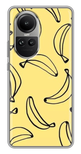 Чехол с печатью "Бананчики" для Oppo Reno 10