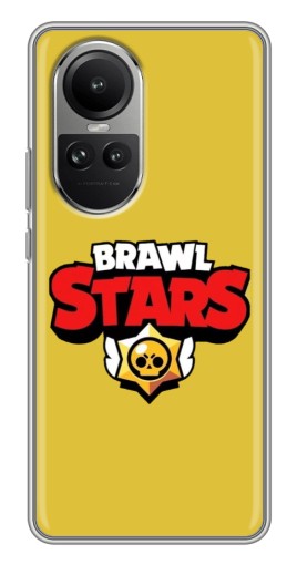 Силиконовый чехол с изображением "Brawl Logo" для Oppo Reno 10