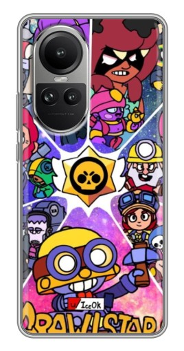 Чехол с картинкой "Brawl заставка" для Oppo Reno 10