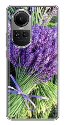 Чехол с принтом "Букет лаванды" для Oppo Reno 10