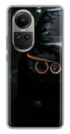Чехол с печатью "Черный БМВ" для Oppo Reno 10