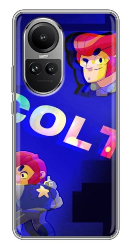 Силиконовый чехол с изображением "Colt шпион" для Oppo Reno 10