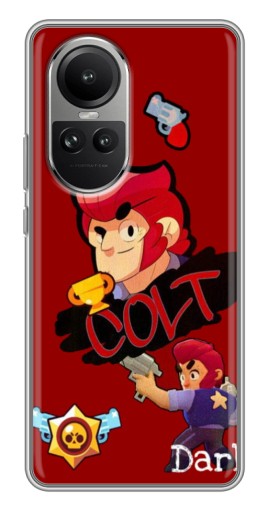 Чехол с картинкой "Dark Colt" для Oppo Reno 10