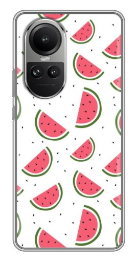 Чехол с печатью "Дольки арбуза" для Oppo Reno 10