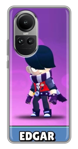Силиконовый чехол с изображением "EDGAR" для Oppo Reno 10