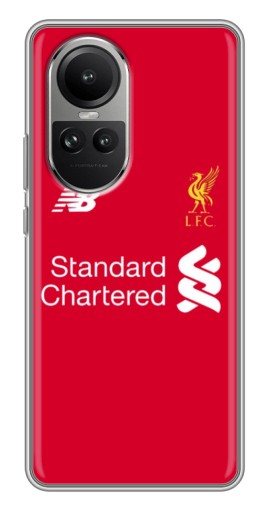 Чехол с принтом "Форма Liverpool" для Oppo Reno 10
