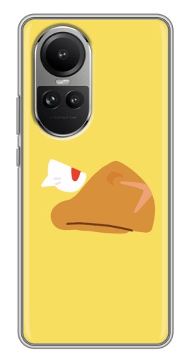 Чехол с принтом "Gold Crow" для Oppo Reno 10