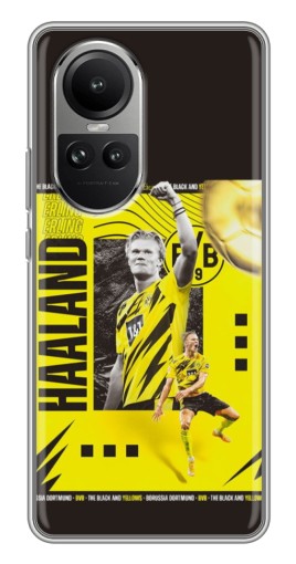 Чехол с принтом "Golden Haaland" для Oppo Reno 10