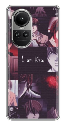 Чехол с картинкой "I am Kira" для Oppo Reno 10