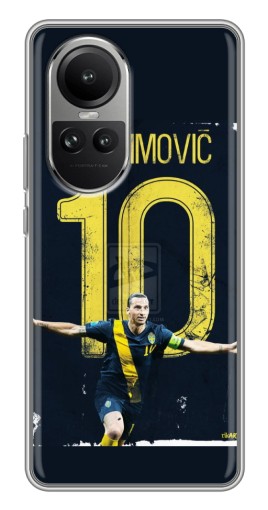 Чехол с принтом "Ибрагимович 10" для Oppo Reno 10