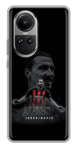 Чехол с картинкой "Ибрагимович в Милане" для Oppo Reno 10