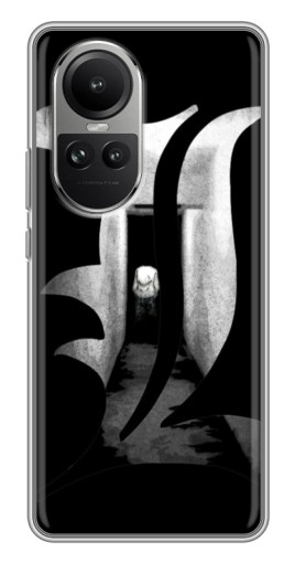 Чехол с принтом "Инициали Лоулайта" для Oppo Reno 10