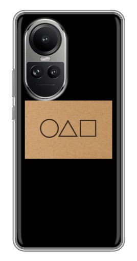 Чехол с принтом "Карточка Кальмара" для Oppo Reno 10
