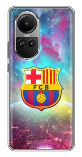 Силиконовый чехол с изображением "Космическая Бара" для Oppo Reno 10