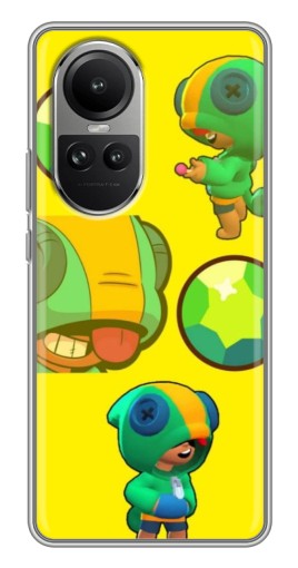 Чехол с принтом "Кристалл и Леон" для Oppo Reno 10