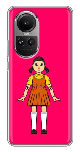 Чехол с печатью "Кукла" для Oppo Reno 10