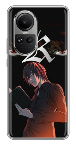 Чехол с печатью "Лайт Ягами Death Note" для Oppo Reno 10