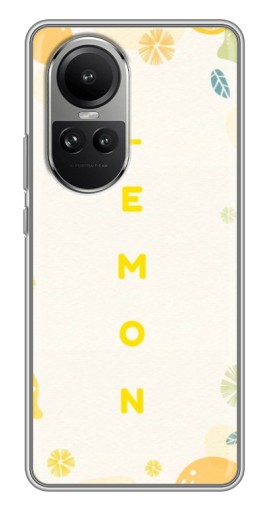 Чехол с печатью "Lemon" для Oppo Reno 10