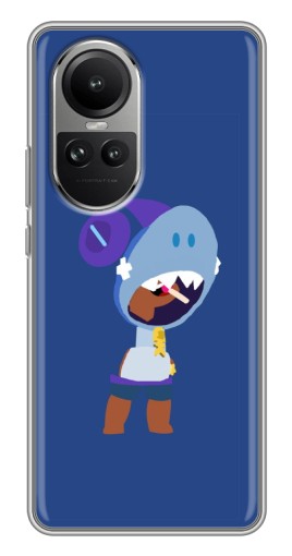 Чехол с печатью "Леон с конфетой" для Oppo Reno 10