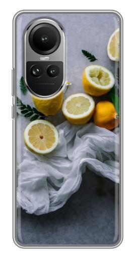 Чехол с печатью "Лимонное настроение" для Oppo Reno 10
